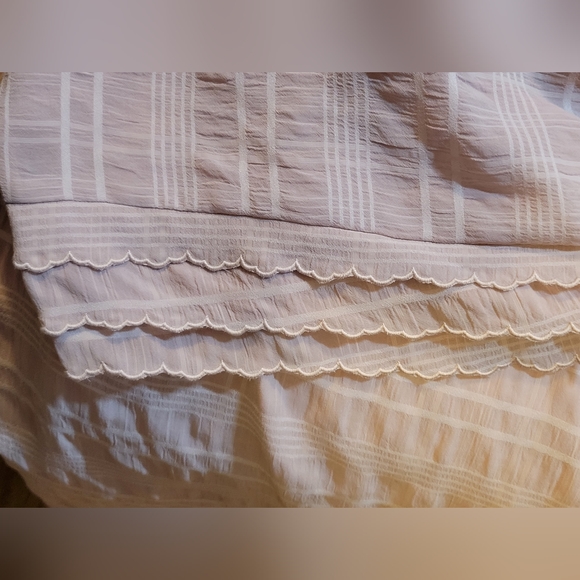 Coach dress midi cap sleeve in dusty pink - Picture 3 of 12